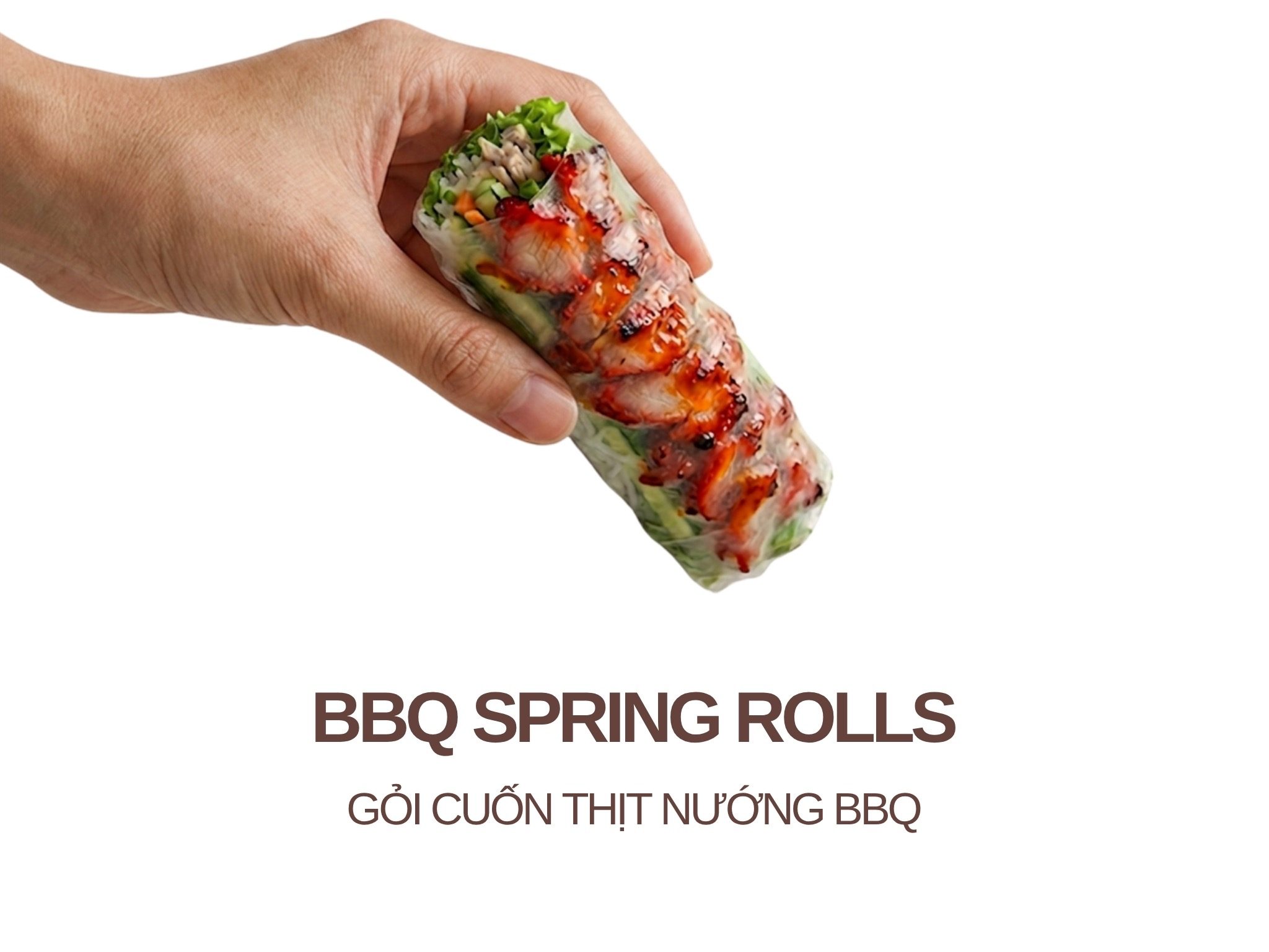 BBQ Spring Rolls.
