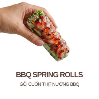 BBQ Spring Rolls